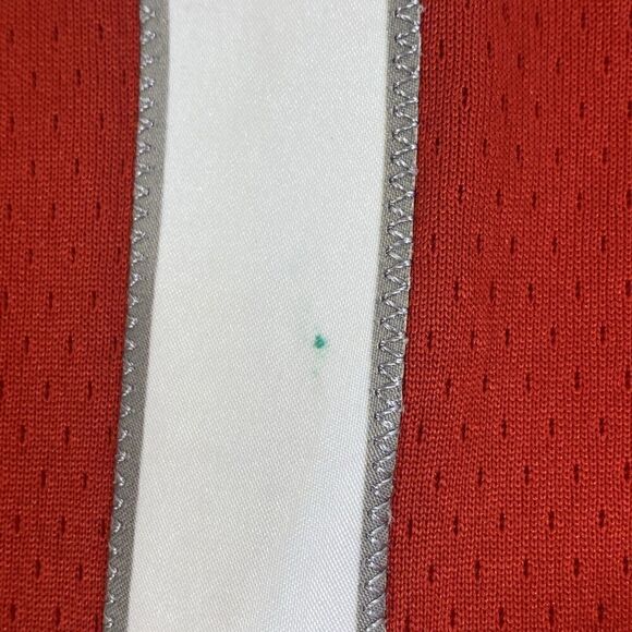 Ohio State Buckeyes Jersey Mens Large Red #1 Basketball Nike Dri Fit Elite Sewn - Picture 6 of 11